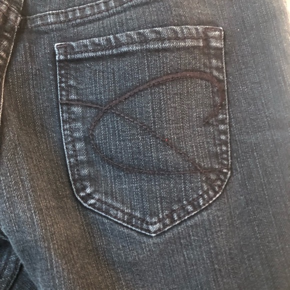 Chico’s Platinum jeans, size 2 (Chico sz 00), short, flare, slight stretch. - Picture 2 of 7
